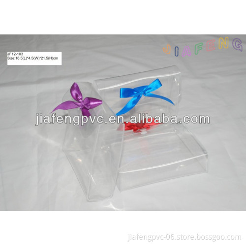 Hot Sealed EVA Pouch with Satin Bowknot